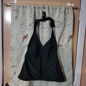 Halter top swim suit top